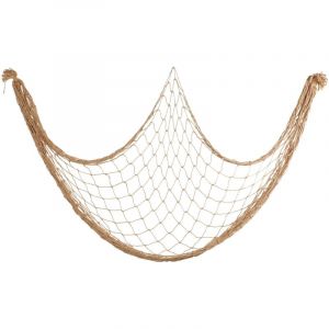 Filet de p&ecirc;che, d&eacute;coratif, 100 x 200 cm, filet de p&ecirc;che, d&eacute;coration murale pour enfants, plage, th&egrave;mes suspendus, style m&eacute;diterran&eacute;en, d&eacute;coration