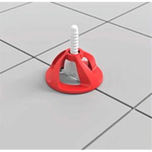 Pour Usage G&eacute;n&eacute;ral - Croisillons carrelage autonivelant 2 mm 100 clips + 100 cadrans r&eacute;utilisables Shaffer pro syst&egrave;me nivellement &agrave; visser Kit