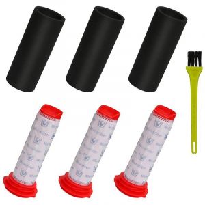 Kit de filtres pour Bosch Athlet, 3 filtres de manche principal + 3 filtres en mousse