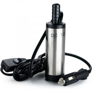 Ymyny - 12V Pompe Carburant, Pompe Vidange Eau (huile, diesel voiture de transfert ou ravitaillement) pour auto Camping-car, Caravane, Grand engin et
