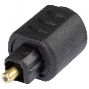 Hicon - Adaptateur POF-723 [1x Connecteur mini-plug - 1x Toslink mâle (odt)] noir D18872
