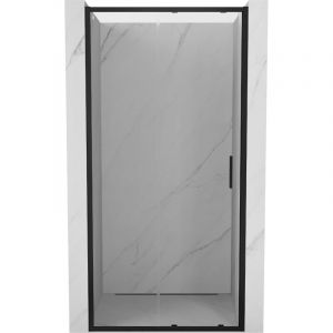 Mexen - Exo porte de douche coulissante 105 cm, transparent, noir - 8151-105-000-70-00