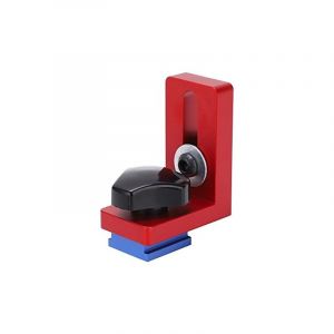 Csparkv - 30 Type T-Track Mitre Track Stop en Alliage d'aluminium T-Slot Track Stop Chute Locator Bois Rail Retenue Main diy Outil
