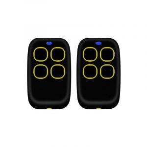 2PCSTélécommande portail universelle 4 en 1, télécommande rolling code universel multifréquence de 250 à 913 mhz. Radiocommande portail programmable