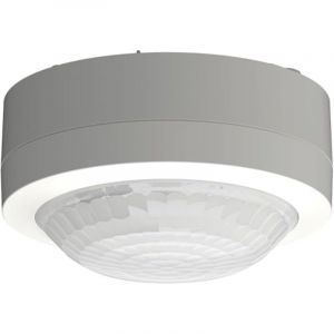 Pira T8 ap 1030203 d&eacute;tecteur de mouvement/d&eacute;tecteur de pr&eacute;sence pour l'int&eacute;rieur 200 w led angle de d&eacute;tection rond 360&deg; &oslash; - Theben