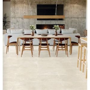 Carrelage d'intérieur imitation béton - Série TECNIK - Dimensions : 45 x 45 cm - GRIS