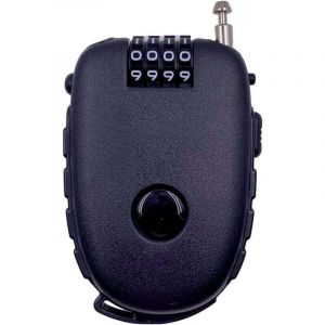 Antivol V&eacute;lo, Cadenas V&eacute;lo, Antivol C&acirc;ble, Antivol Poussette avec C&acirc;ble r&eacute;tractable 70cm pour v&eacute;lo, Ski, Snowboard et Poussette