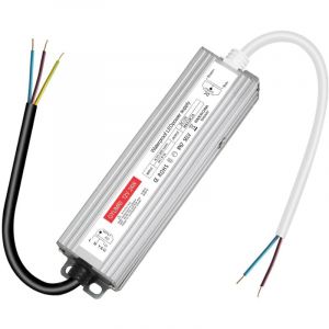 Transformateur 220V 12V LED 24W, alimentation 12v 24w 2A, led driver 12 v &eacute;tanche IP67, Transfo AC &agrave; DC, convertisseur 220v 12 v, pour G4, GU5.3,