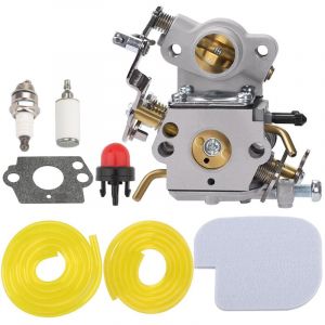 Carburateur 545070601 C1M-W26C pour tron&ccedil;onneuse P3314 P3816 P3416 P4018 Pi&egrave;ces C1M-W26 R&eacute;glage du filtre &agrave; air