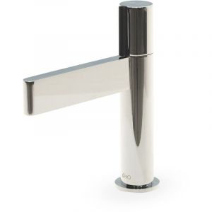 K2O - Robinet de Lavabo Mitigeur Zenit 18x5x19,4 cm Chrome avec Flexible de 37 cm, Aérateur et Mécanisme à Cartouche Céramique