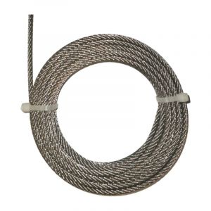Afg Diffusion - 50 mètres de câble diam 4mm acier inox