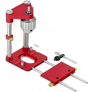 Le meilleur localisateur de perceuse &agrave; bois, guide de forage automatique, mini perceuse &agrave; banc r&eacute;glable avec outil haute vitesse