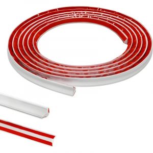 3 M&egrave;tres PVC Joint d'&Eacute;tanch&eacute;it&eacute; Autocollant Bordure de Finition Plan de Travail Cuisine Angle Mur, Joint Mur Int&eacute;rieur Profil Finition Bande Finition