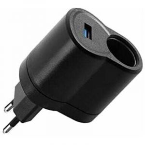Allume-Cigare de Voiture, Adaptateur d'alimentation de Voiture Convertisseur Tension d'alimentation CA &agrave; CC Chargeur Voiture Allume Cigare 220v &agrave; 12v