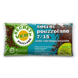 Pouzzolane rouge/brun 7/15 UAB - Sac de 6L