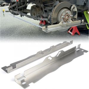 Outil de r&eacute;glage du parall&eacute;lisme en acier inoxydable avec trous de suspension pour voitures, camions et SUV