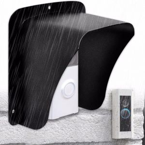 Mezheng - Promotion Couvercle MéTallique éTanche pour CaméRa VidéO, Sonnette, Serrure De Porte, Bouton De Portes D'AccèS, ProtèGe L'Appareil du