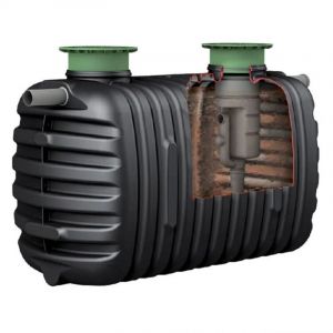 Fosse septique avec filtre biologique 2000 litres Fosse septique homologu&eacute;e pour 3 &agrave; 8 personnes Fosse en poly&eacute;thyl&egrave;ne