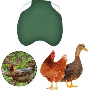 3PCS Gilet pour Animaux De Compagnie, V&ecirc;tements De Poulet, Tablier De Selle De Poule De Volaille, Support De Protection De Plume De Gilet De Poulet