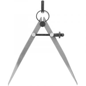 Boussole Artisanale en Cuir en Acier 45, Compas Diviseur D'aile, Compas à Ressort, Compas de Maroquinerie, Outil de Dessin de Boussole Professionnel