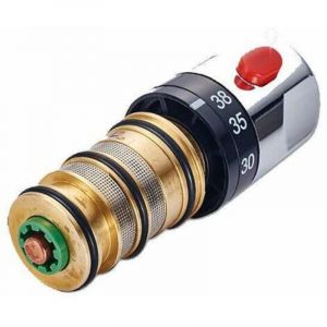 Cartouche thermostatique et poign&eacute;e en laiton pour mitigeur bain douche mitigeur tringle de douche mitigeur mitigeur robinet de douche