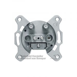 Hager 459410 Tv + R + Sat + Sat, Taille Unique Berker