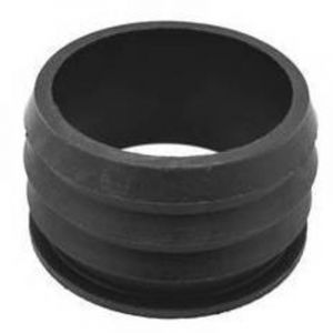 COLLIER DE R&Eacute;DUCTION EN CAOUTCHOUC NOIR POUR TUYAU EN PVC Dimensions : Diam. F 90 mm / M 100 mm