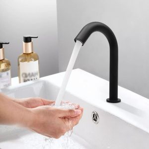 Gojoy - Lavabo Robinet Capteur Infrarouge Robinet Salle De Bains Automatique &Eacute;vier Robinet