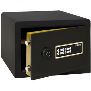 Awa 220740 Coffre-fort Intelligent, à poser, Smart Safe, ouverture à code électronique, gestion via l'application mobile, compatible Amazon Alexa et