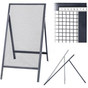 Kadax - Tamis de Construction pour Sable, Terre Sable, Maçonnerie 120x60cm Gravier Maille 10mm