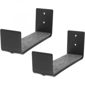 Support Mural pour Planche de Surf Cintre Fixation Rack &agrave; V&ecirc;tements Porte &Eacute;quipement de Stockage