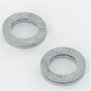 Rondelle nord-lock ® Acier brut delta protect M5 720 Heures brouillard salin sans rouille rouge-1 pièce