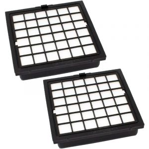 2x filtre compatible avec Bosch Ergomaxx bsg 81455 / 14, bsg 82222 / 01 aspirateur - Filtre hepa contre les allergies - Vhbw