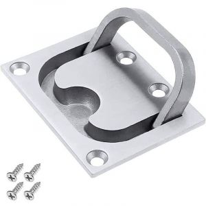 Poign&eacute;e de Bateau en Acier Inoxydable, Poign&eacute;e de Bateau Encastr&eacute;e, Poign&eacute;e de Trappe de Bateau, Poign&eacute;e de Levage Encastr&eacute;e en Acier Inoxydable avec