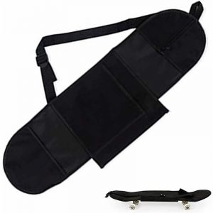 Ensoleille - Sac de transport de planche à roulettes Sac de longboard étanche Oxford Longboard Backpack, 30 pouces (80 cm)