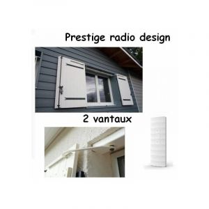 Kit de motorisation radio pour volets 2 battants prestige radio design - pratic volet -