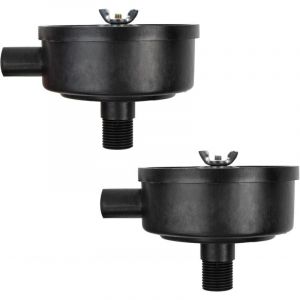 Filtre Silencieux Compresseur D'air Accessoires, &agrave; air Comprim&eacute; 1/2" 20mm Male Filetage Plastiques Coque Air Compresseur Silencieux Filtres pour Les