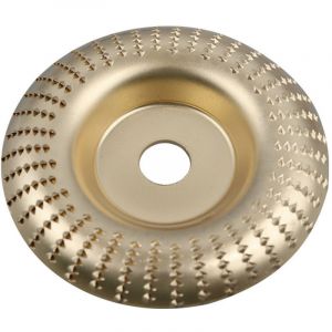 Couleur or Disque De Sculpture Sur Bois Pour Meuleuse D'Angle 100 Mm X 22 Mm Disque De Meulage De Bois Disques De Meulage En Carbure De Tungstene