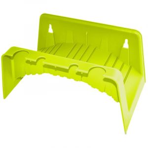 D&eacute;vidoir Sellette Mural Jardibric &ndash; Capacit&eacute; 25m de Tuyau &ndash; Compact, L&eacute;ger, Fixation Facile &ndash; Coloris Gris