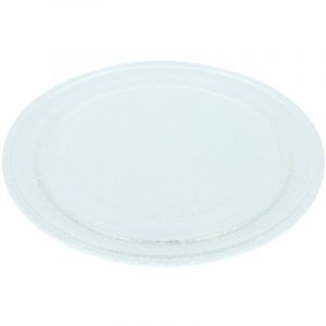 Plateau tournant compatible avec Sharp R270S, R270SLM, R204S micro-ondes - Plaque tournante verre, 24,5 cm - Vhbw