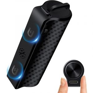 Dictaphone magn&eacute;tique, enregistreur avec 30 jours d'enregistrement continu, mini enregistreur vocal rechargeable par USB, enregistrement instantan&eacute;,