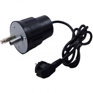 Moteur Tourne Broche de Barbecue Moteur Eléctrique Camping en Aluminium Kit Rtissoire Barbecue Charge Nominale 0-24kg(EU Plug) - Ahlsen