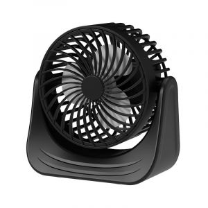 Ventilateur Portable, Silencieux USB, avec Rechargeable Batterie 1000mAh,5 Vitesse pour La Chambre,Table, Bureau,domair,Cuisine Mini