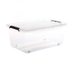Boîte de Rangement à Clip "N Box" 40L Transparent