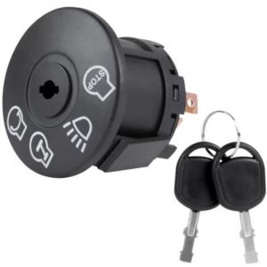 Contacteur &agrave; cl&eacute; Contacteur D'allumage du Tracteur Tracteur de Pelouse 7 P&ocirc;les Compatible avec Husqvarna MTD John Deere Tracteur de Pelouse Tondeuse