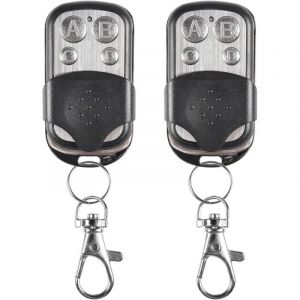 2pcs Telecommande Universelle Portail,Telecommande Garage Universelle sans Fil,pour Porte de Garage et Voiture,télécommande Universelle sans Fil