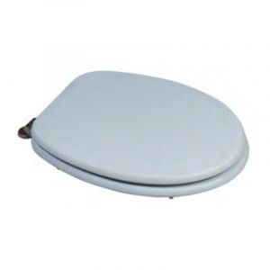Kiamami Valentina - Abattant Universel Pour Toilettes Gris Clair Mdf
