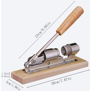CCYKXA Casse-Noisette Manuel,Casse Noix sans Effort, Pinces en Noyer Inoxydable Pince &Agrave; Ch&acirc;taignes Pince Casse Noisette Ouvre-&Eacute;crou Cuisine avec