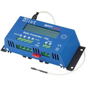IVT - R&eacute;gulateur de charge solaire MPPTplus 10A 12 v, 24 v 10 a