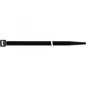 FP - sapiselco 100x colliers longueur 450 mm largeur 7,5 mm noir extérieur - SEL.UVV2.435